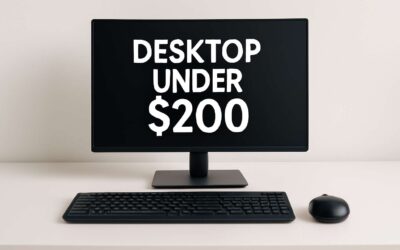 Top 10 Best Desktop Computers Under $200 for Budget-Friendly Performance in 2024