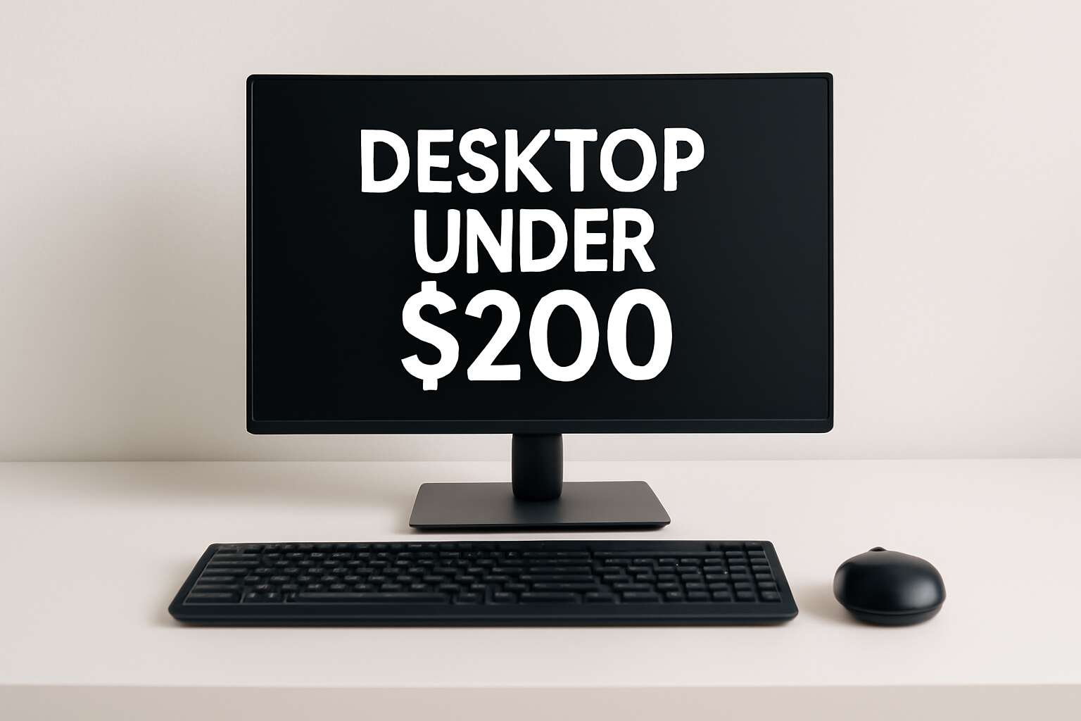desktop computers under $200