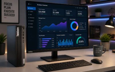 Choose desktop computers lenovo thinkcentre for business reliability.