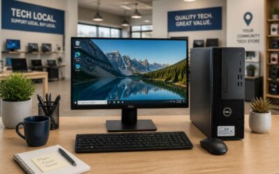 Browse refurbished desktop computers near me, each one tested